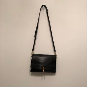 Elizabeth and James Black crossbody/clutch